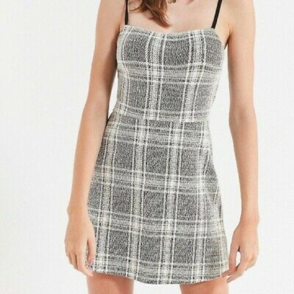 Plaid Urban Outfitted Mini Dress